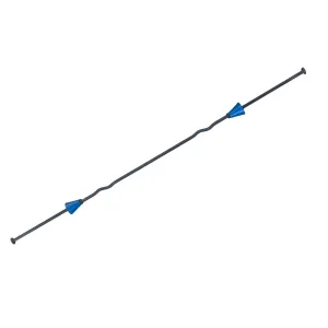 14" x 4 ¾" Standard Snap Ties For Concrete Forms (Short End) - 1" Plastic Cones