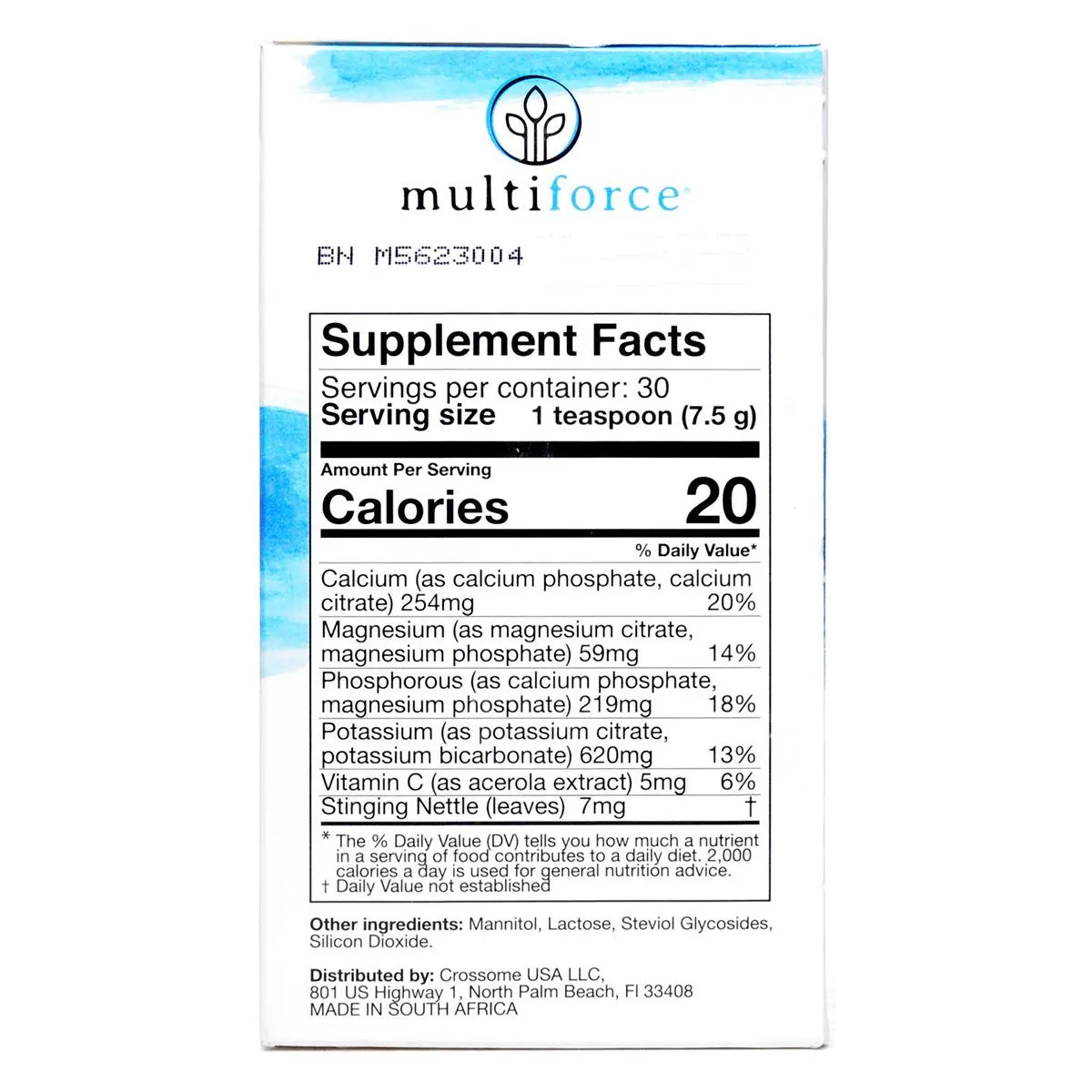 Alkalizing Multi-Mineral Powder by Multiforce