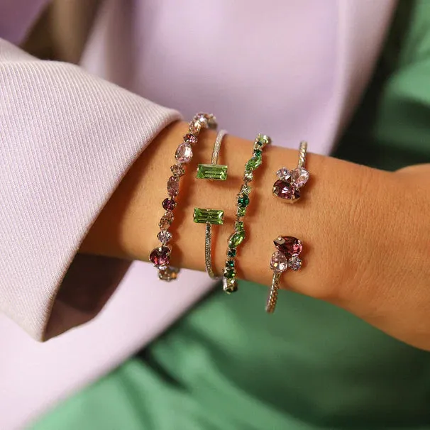 Caroline Svedbom Alisia Bracelet Gold Violet Combo