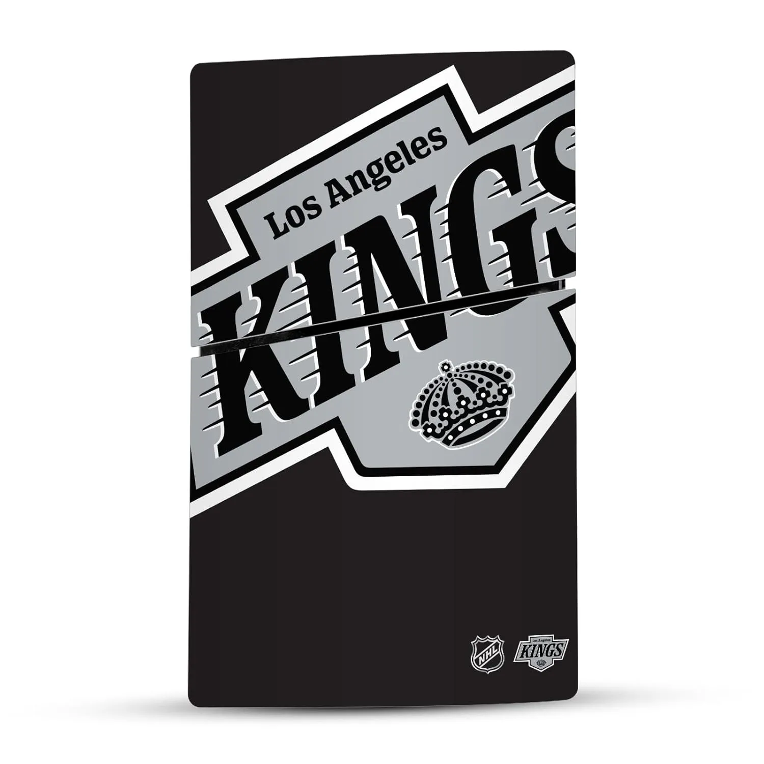 Head Case Designs Officially Licensed NHL Oversized Los Angeles Kings Vinyl Sticker Gaming Skin Decal Cover Compatible With Sony PlayStation 5 PS5 Slim/Pro Digital Edition Console