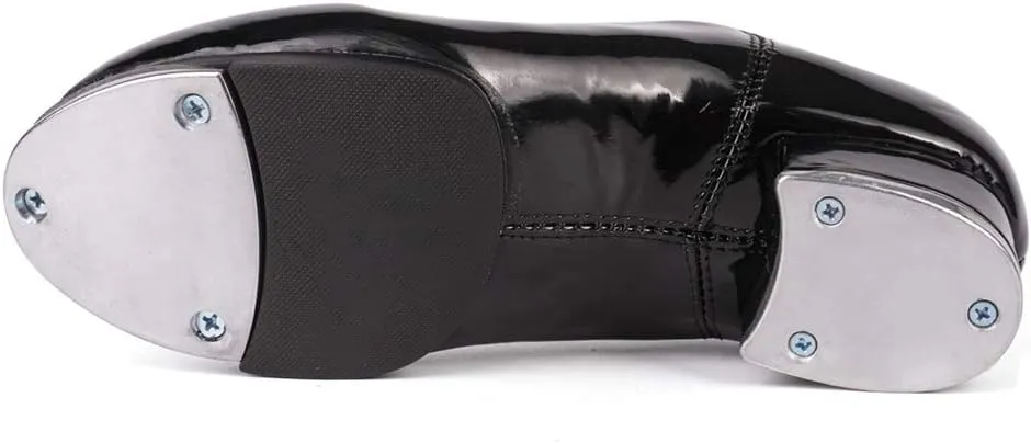 Men's Tap Shoes Jazz Lace Up Split Sole Tap Dancing Shoes