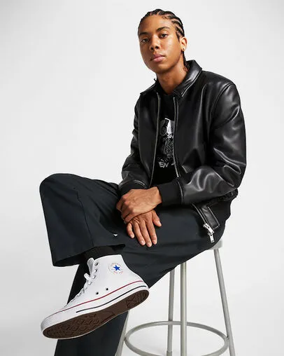 SCARPE CHUCK TAYLOR MONO LEATHER HIGH