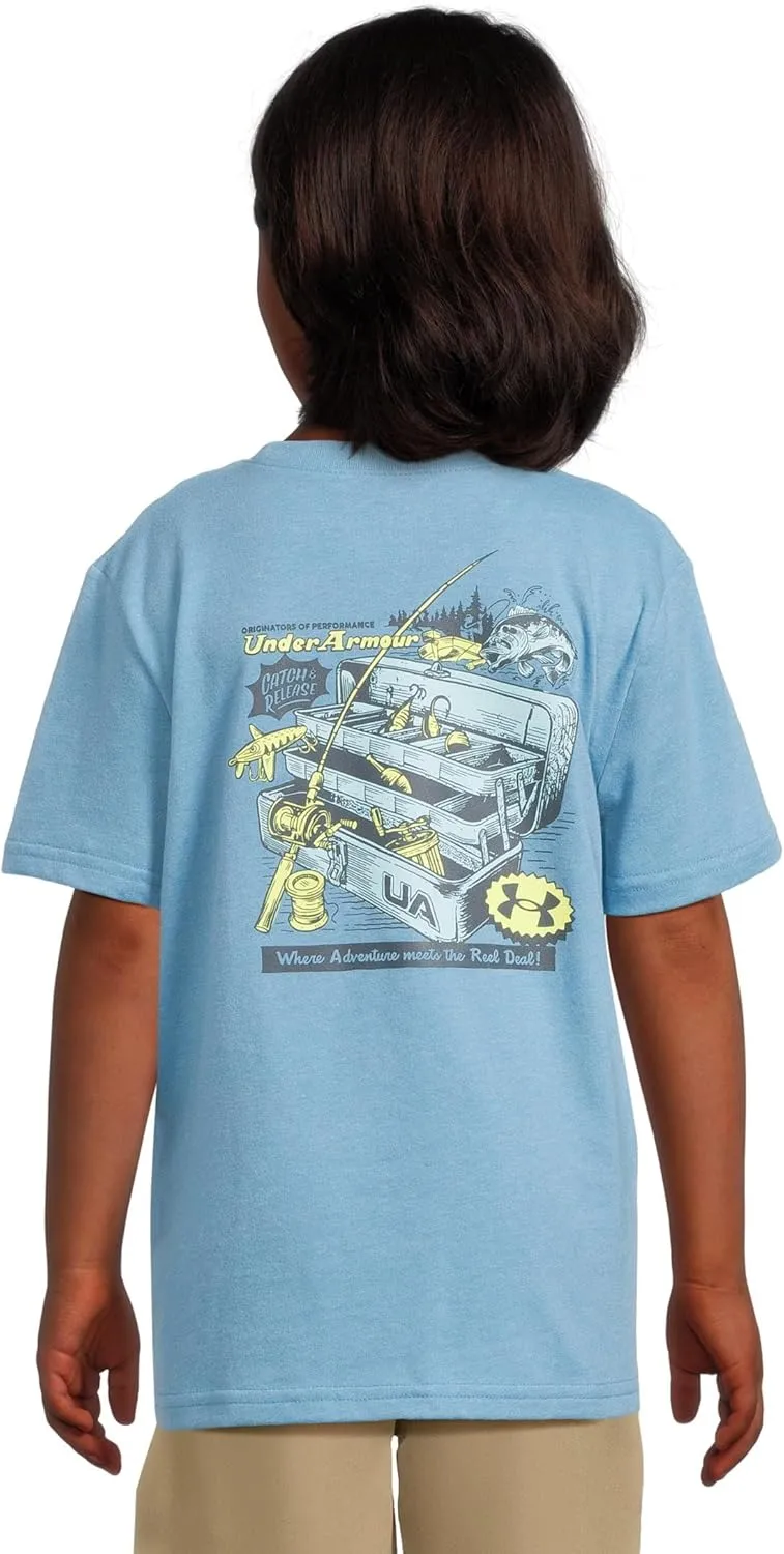 Under Armour Short Sleeve Shirt, Crewneck, Lightweight and Breathable, Outdoor