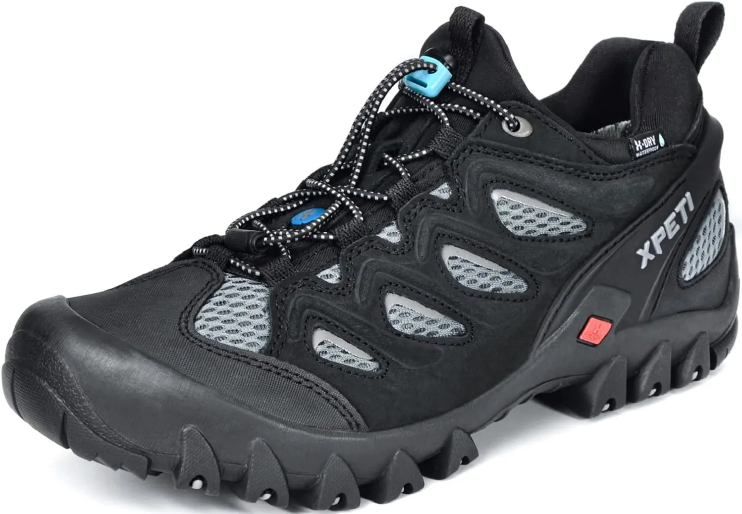 XPETI Mens Pathfinder Low Stretch Waterproof Hiking Shoes